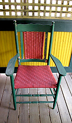 antique chair at burlington vt hotel